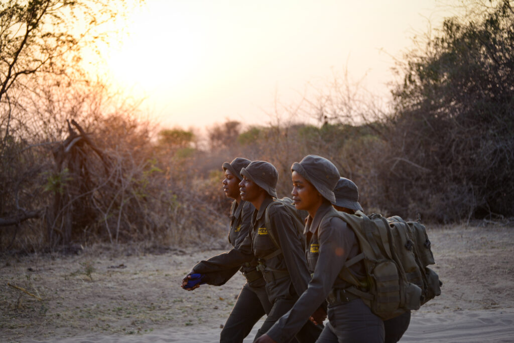 Great Plains Foundation. Female Rangers. Wildlife Ranger Challenge ©Tahlia Naledi Khama