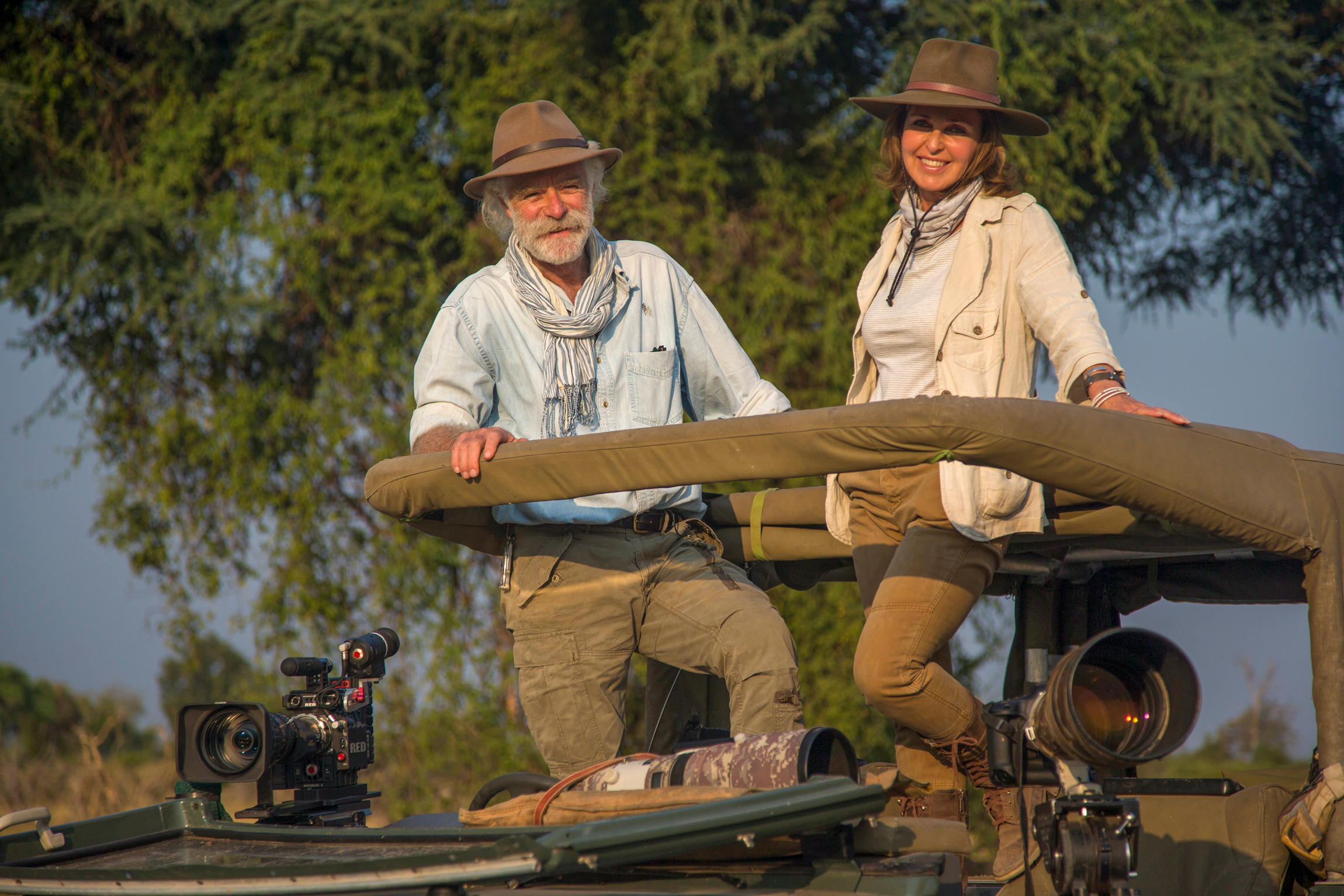 Great Plains Foundation Team Dereck and Beverly Joubert